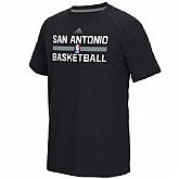 San Antonio Spurs On-Court Climalite Ultimate WEM T-Shirt - Black,baseball caps,new era cap wholesale,wholesale hats
